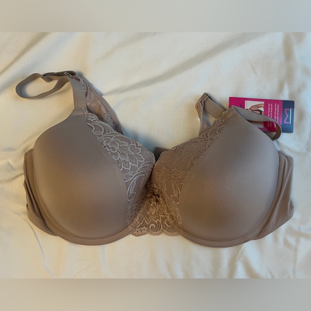 Maidenform T-Shirt Bra Convertible Straps Style 09404 Pink Size 40D NWT